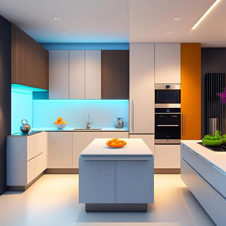Modern Modular Kitchen Design by Swastik Interior