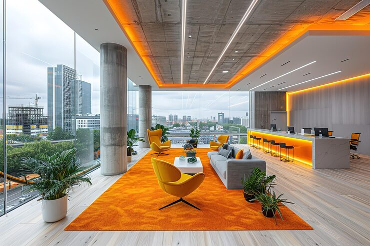 Office and Commercial Interior Design by Swastik Interior